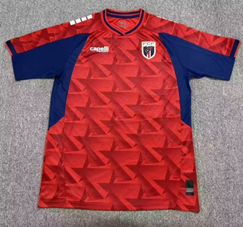 2026/27 Cape Verde 2nd Away Red Thailand Soccer Jersey AAA-1040