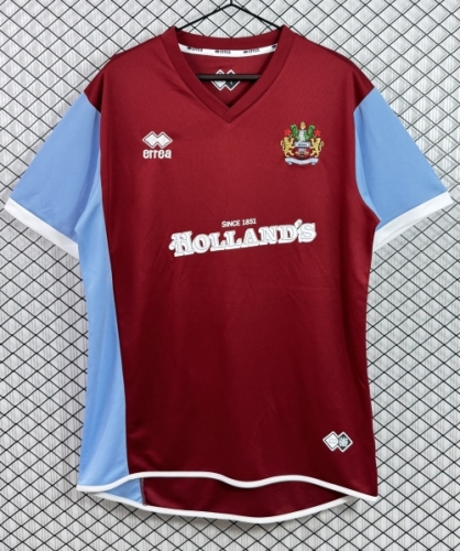 08/09 Retro Version Burnley Home Red Thailand Soccer Jersey AAA-503