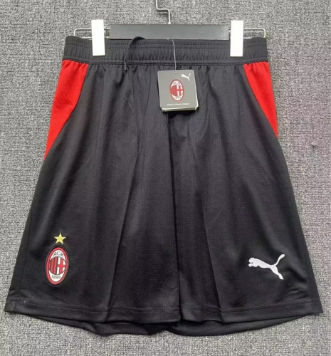 2026/27 AC Milan Home Black Thailand Soccer Shorts-315