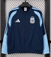 2026/27 Argentina Royal Blue Windbreaker Hoodies Top-47