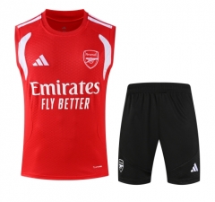 2026/27 Arsenal Red Thailand Soccer Training Vest Set-418