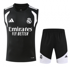 2026/27 Real Madrid Black Thailand Soccer Training Vest Set-418