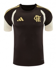 2026/27 CR Flamengo Coffee Brown Thailand Soccer Training Jerseys-418