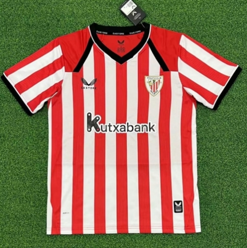 2026/27 Athletic Bilbao Home Red & White Thailand Soccer Jersey AAA-320/522/416