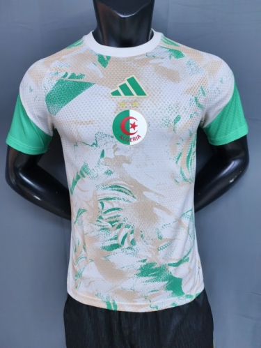 Player Version 2026/27 Algeria Green & White Thailand Soccer Jersey-MY