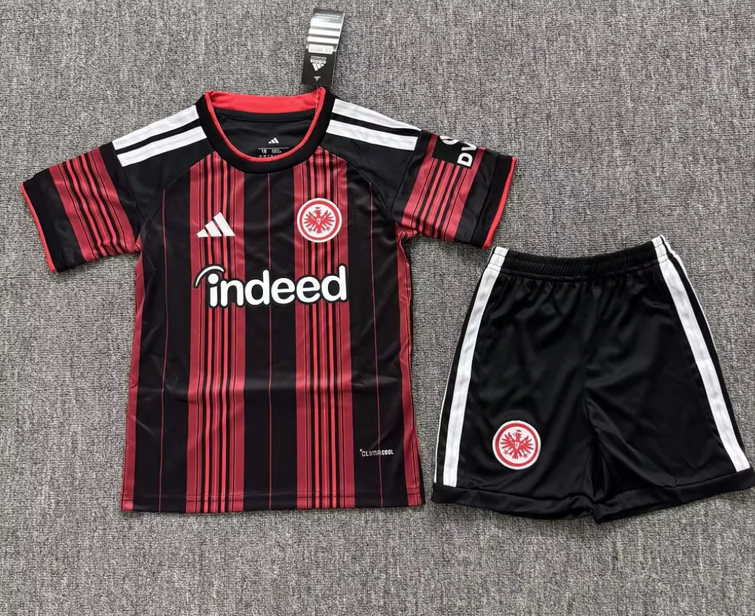 Kids 2026/27 Frankfurt Home Red & Black Kids/Youth Soccer Uniform-JY/208