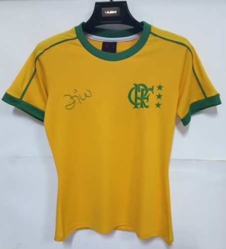 2026/27 Special Version CR Flamengo Yellow Thailand Women Soccer Jersey AAA-1116