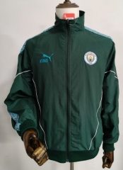 2026/27 Manchester City Green Windbreaker Hoodies Top-XH