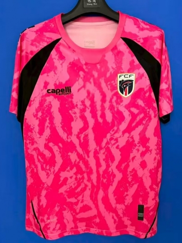 2026/27 Cape Verde Goalkeeper Rose Red Thailand Soccer Jersey AAA-920