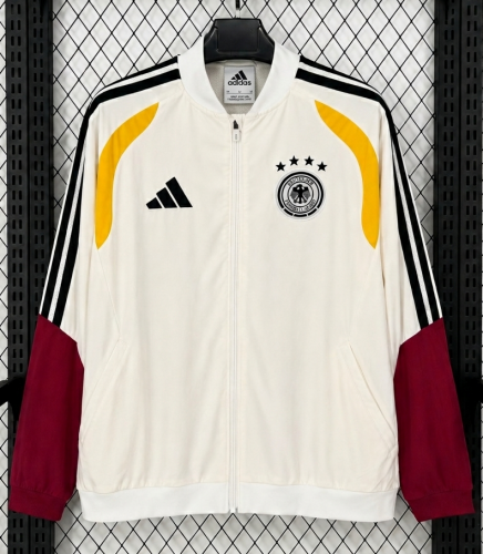 2026/27 Germany White Windbreaker Hoodies Top-47