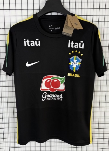 2026/27 Brazil Black Thailand Soccer Training Jerseys-510