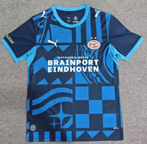 2026/27 PSV Eindhoven 2nd Away Blue Soccer Jersey AAA-1040