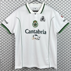 98/01 Retro Version Racing de Santander Home White Thailand Soccer Jerseys AAA-503