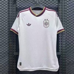 2 Star Player Version 2026/27 Spain Home Rice White Thailand Soccer Jersey AAA-416