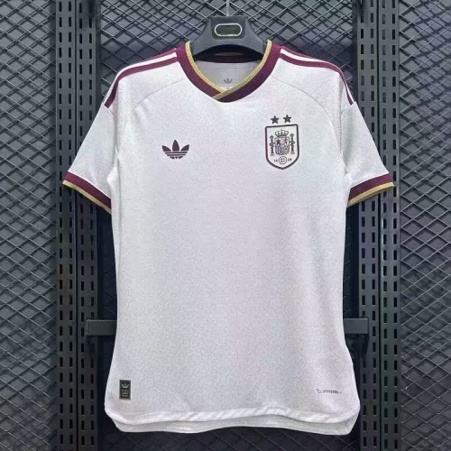 2 Star Player Version 2026/27 Spain Home Rice White Thailand Soccer Jersey AAA-416