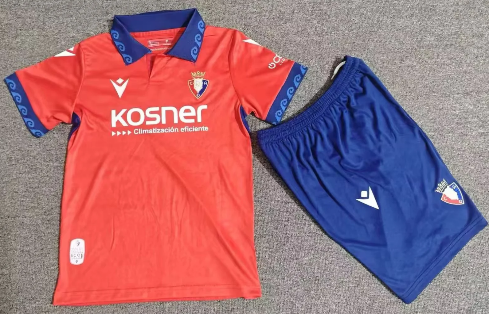 Kids 2026/27 CA Osasuna Home Red Kids/Youth Soccer Uniform-1040