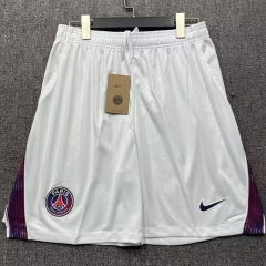 2026/27 Paris SG Away White Soccer Shorts-315