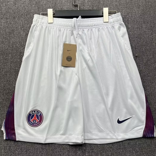 2026/27 Paris SG Away White Soccer Shorts-315