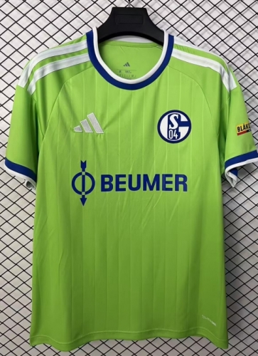 2026/27 Schalke 04 Away Green Thailand Soccer Jersey AAA-95