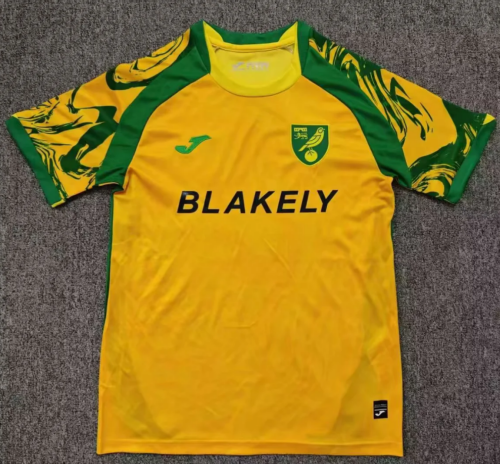 2026/27 Norwich City Home Yellow Thailand Soccer Jersey AAA-1040