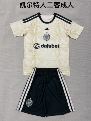 2026/27 Celtic 2nd Away Yellow Soccer Uniform-208
