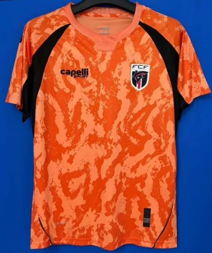 2026/27 Cape Verde Goalkeeper Orange Thailand Soccer Jersey AAA-920