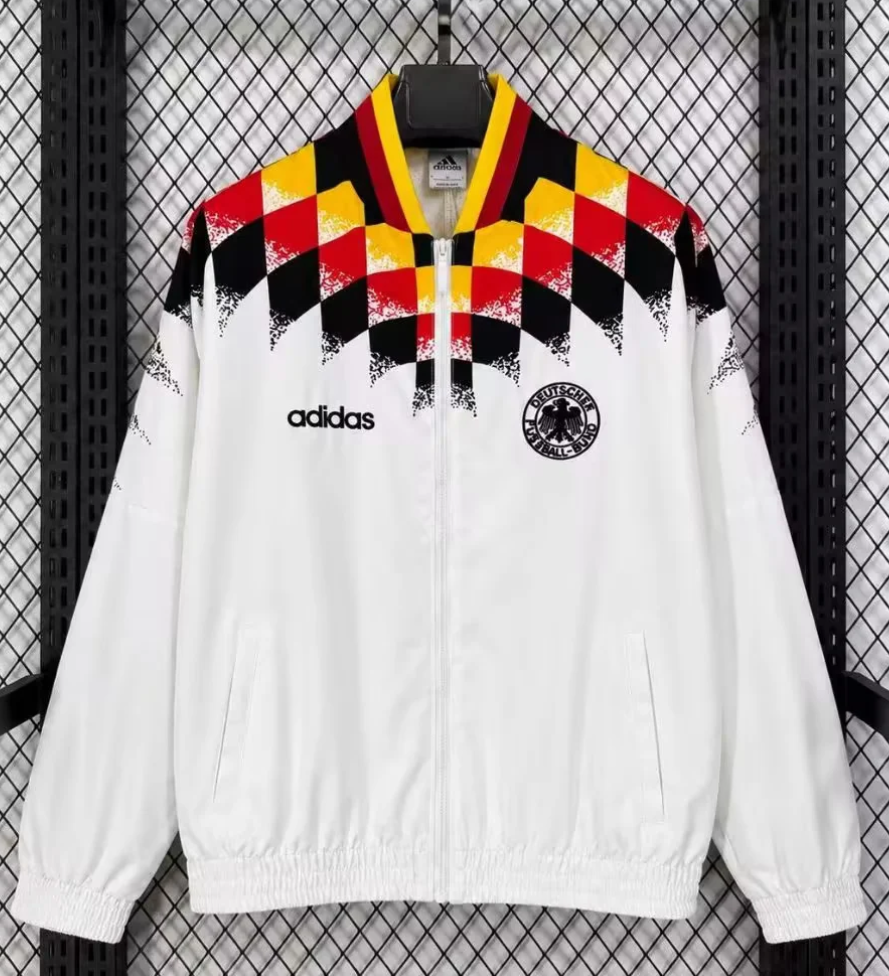 2026/27 Germany White Windbreaker Hoodies Top-47