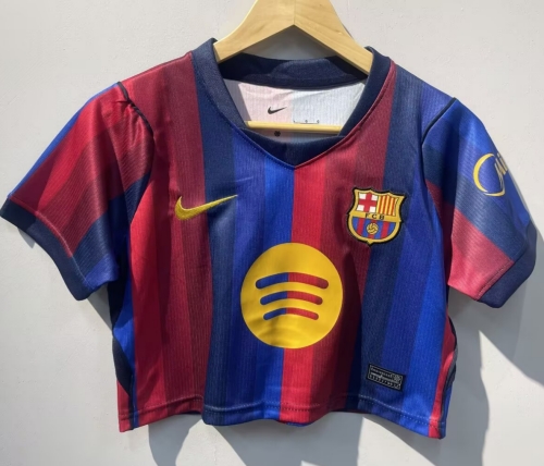 Short Clothing 2026/27 Barcelona Home Red & Blue Thailand Women Soccer Jersey AAA-308