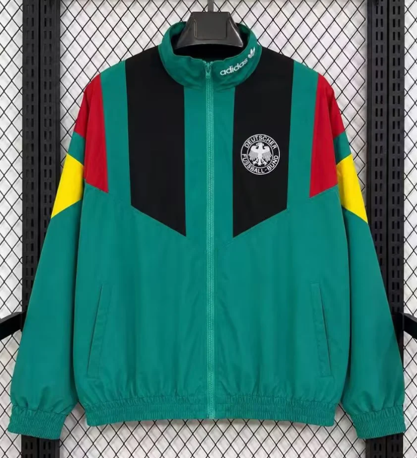 2026/27 Germany Green Windbreaker Hoodies Top-47