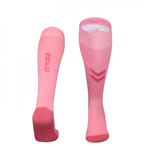 Adult/Kids 2026/27 Sunderland Away Pink Thailand Soccer Socks