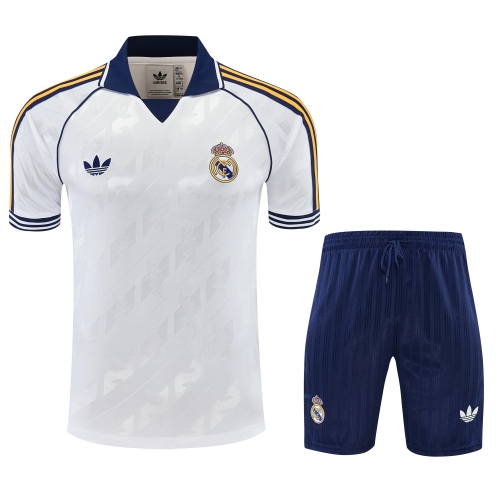 2026/27 Real Madrid White Thailand Soccer Training Jerseys Uniform-418