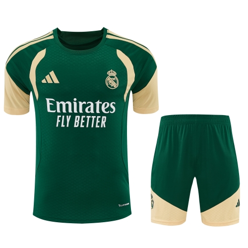 2026/27 Real Madrid Green Thailand Soccer Training Jerseys Uniform-418