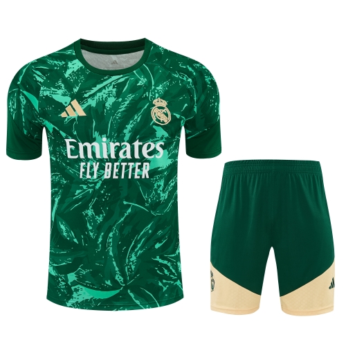 2026/27 Real Madrid Green Thailand Soccer Training Jerseys Uniform-418