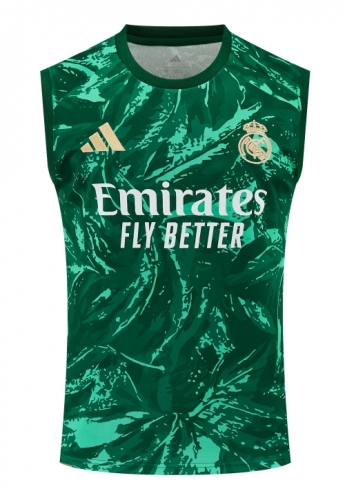 2026/27 Real Madrid Green Training Thailand Soccer Vest-418