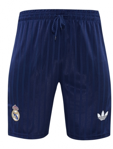 2026/27 Rea Madrid Royal Blue Thailand Soccer Training Shorts-418