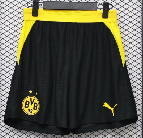Player Version 2026/27 Borussia Dortmund Home Black Thailand Soccer Shorts-888