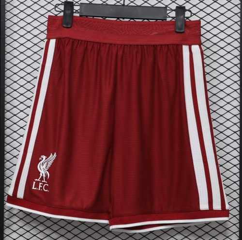 Player Version 2026/27 Liverpool Home Red Thailand Soccer Shorts-888