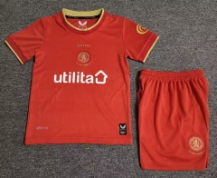 Kids 2026/27 Middlesbrough Home Red Kids/Youth Soccer Uniform-1040