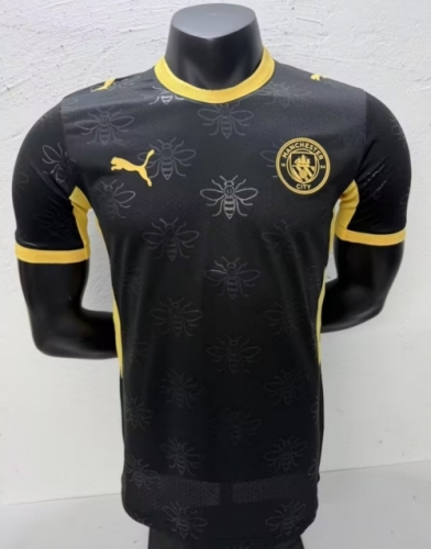 Player Version 2026/27 Manchester City 2nd Away Black Thailand Soccer Jersey AAA-908