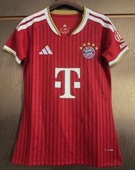 2026/27 Bayern München Home Red Thailand Female Soccer Jersey AAA-JJ