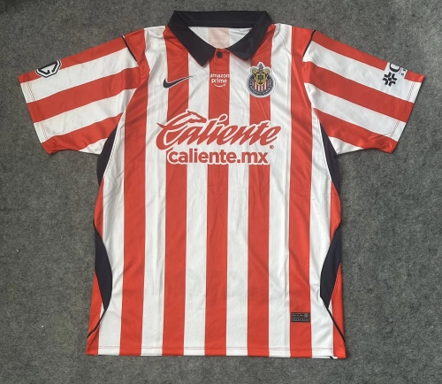 2026/27 Deportivo Guadalajara Home Red & White Thailand Soccer Jersey AAA-07