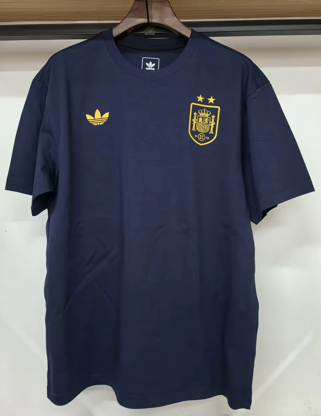 2026/27 Spain Cyan Soccer T-Shirts-308