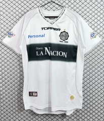 2002 Retro Version Olimpia Home White Thailand Soccer Jersey AAA-503