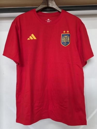 2026/27 Spain Red Soccer T-Shirts