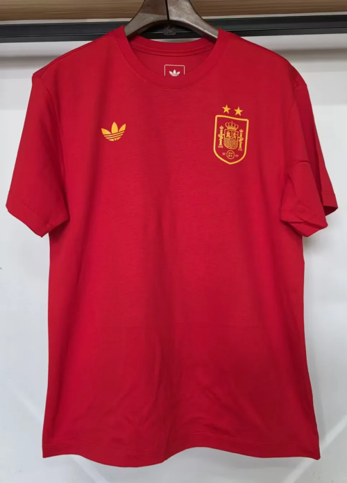 2026/27 Spain Red Soccer T-Shirts