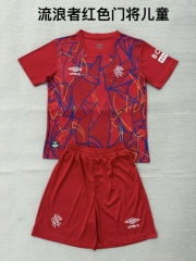 Kids 2026/27 Rangers Goalkeeper Red Kids/Youth Soccer Uniform-208
