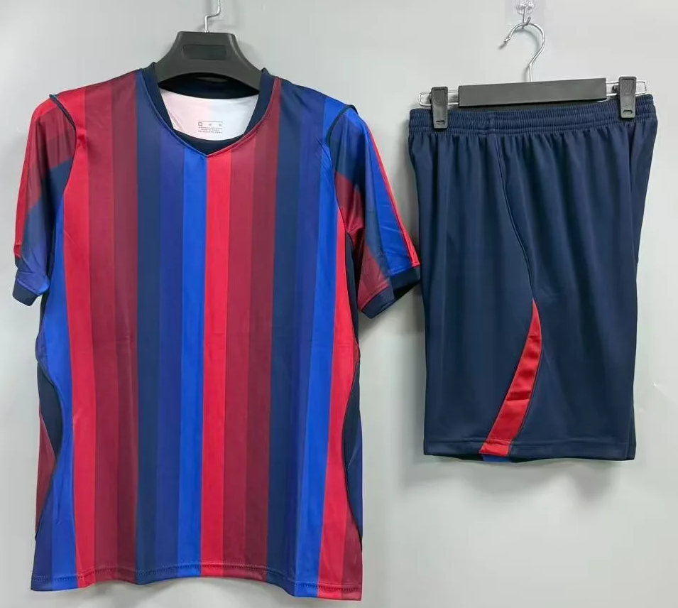 Customize 2026/27 Barcelona Home Red & Blue Soccer Uniform-DN