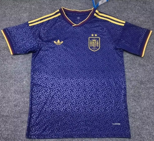 2 Star 2026/27 Spain 2nd Away Cyan Thailand Soccer Jersey AAA-312