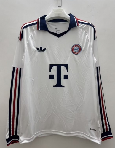 2026/27 Bayern München Away White Thailand LS Soccer jersey AAA-410