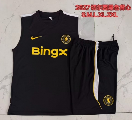 2026/27 Chelsea Black Thailand Soccer Vest Suit-815